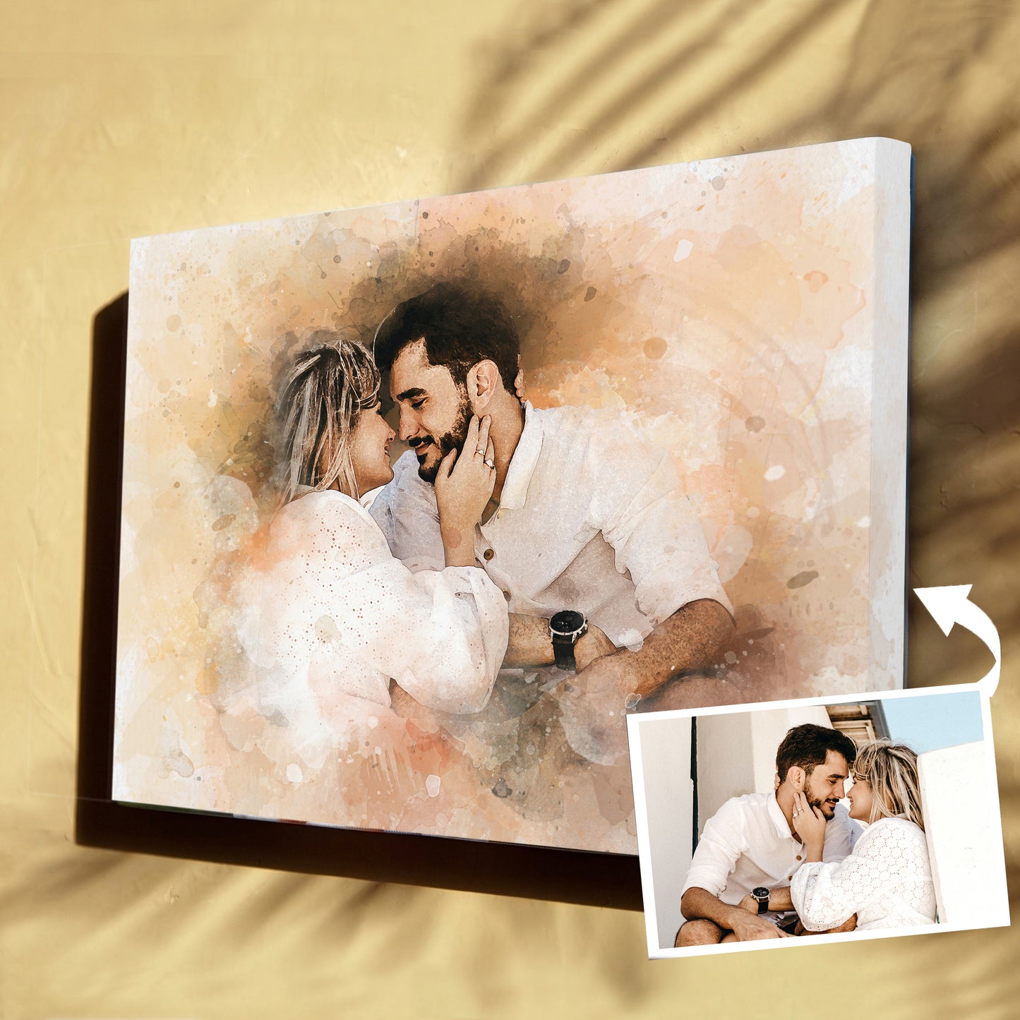 Personalized Watercolour Art From Photo