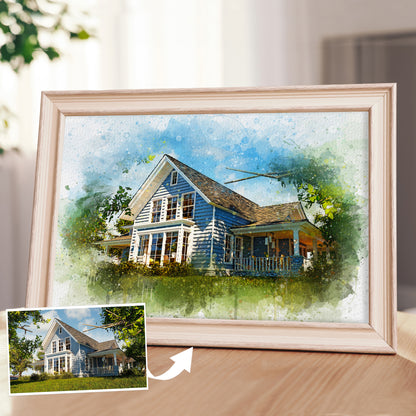 House Portrait Gift