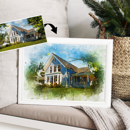 House Portrait Gift