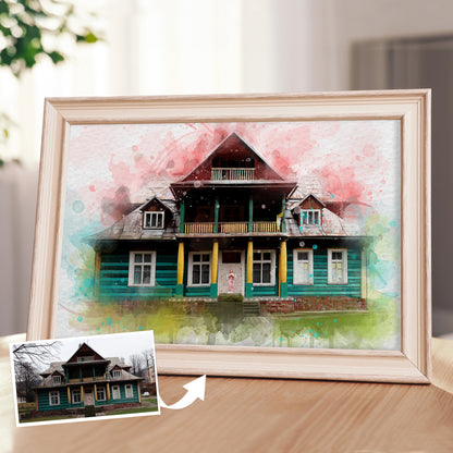 House Portrait Gift