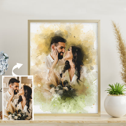 Personalized Watercolour Art From Photo