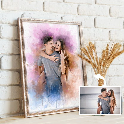 Personalized Watercolour Art From Photo