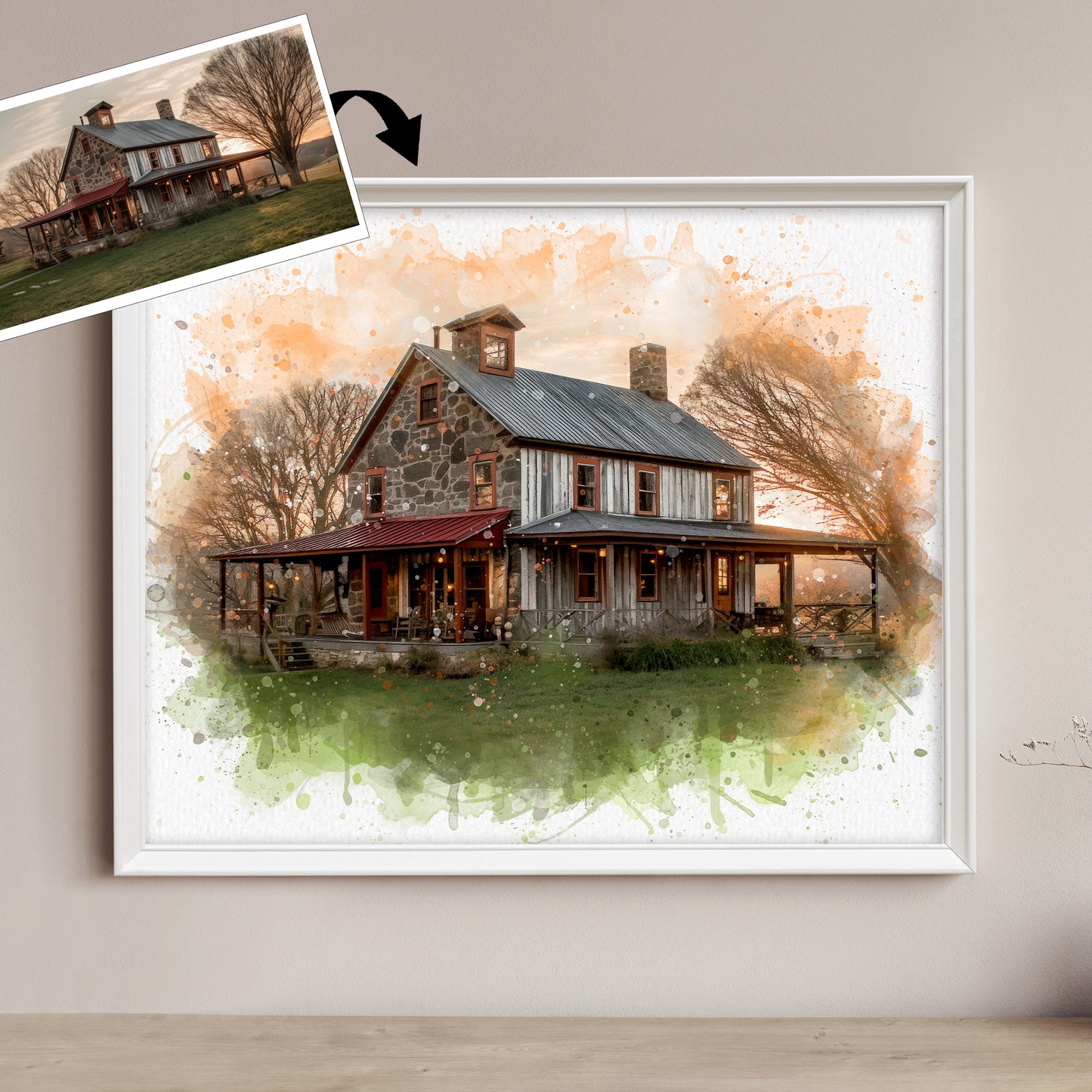 House Portrait Gift